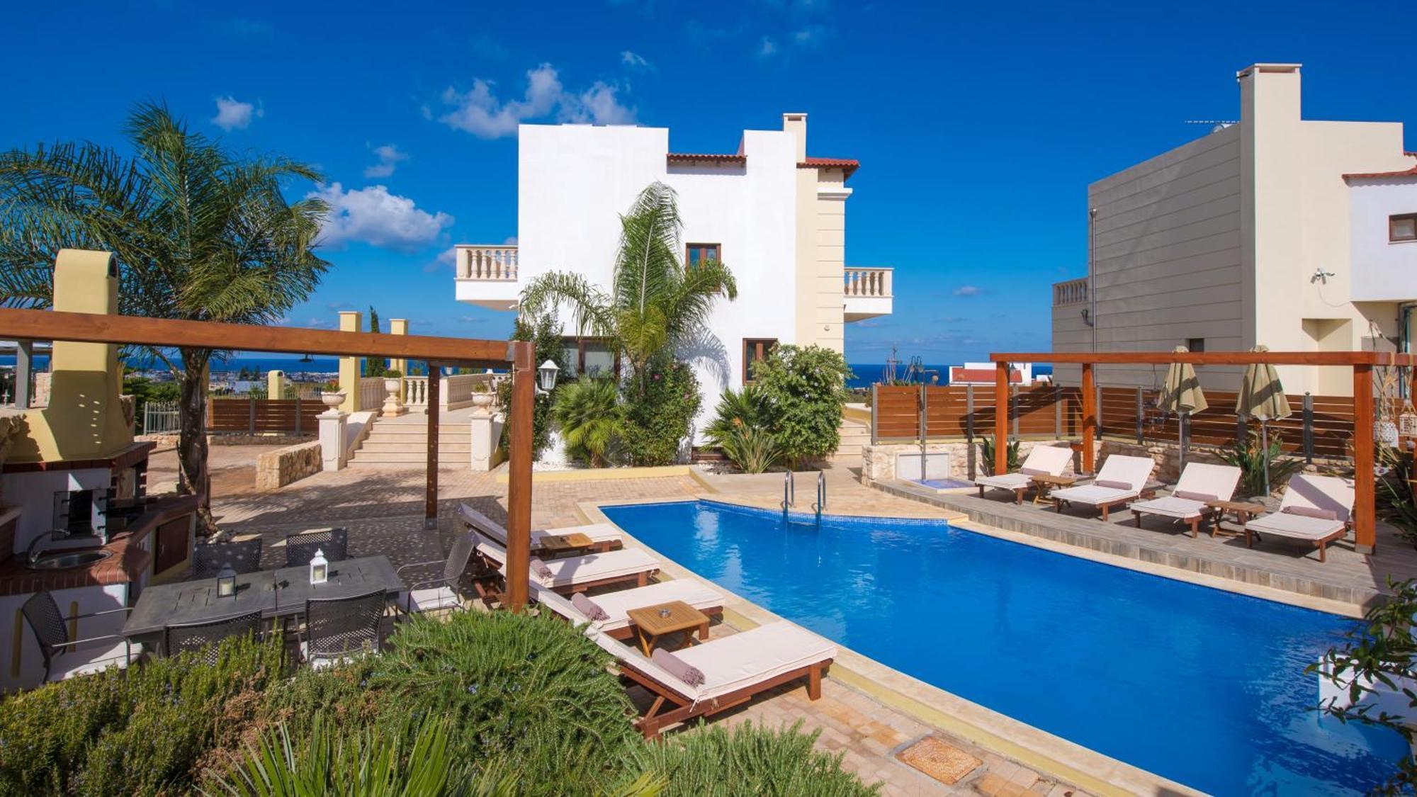 Sunshine Villa With Private Pool By Estia Hersonissos  Luaran gambar