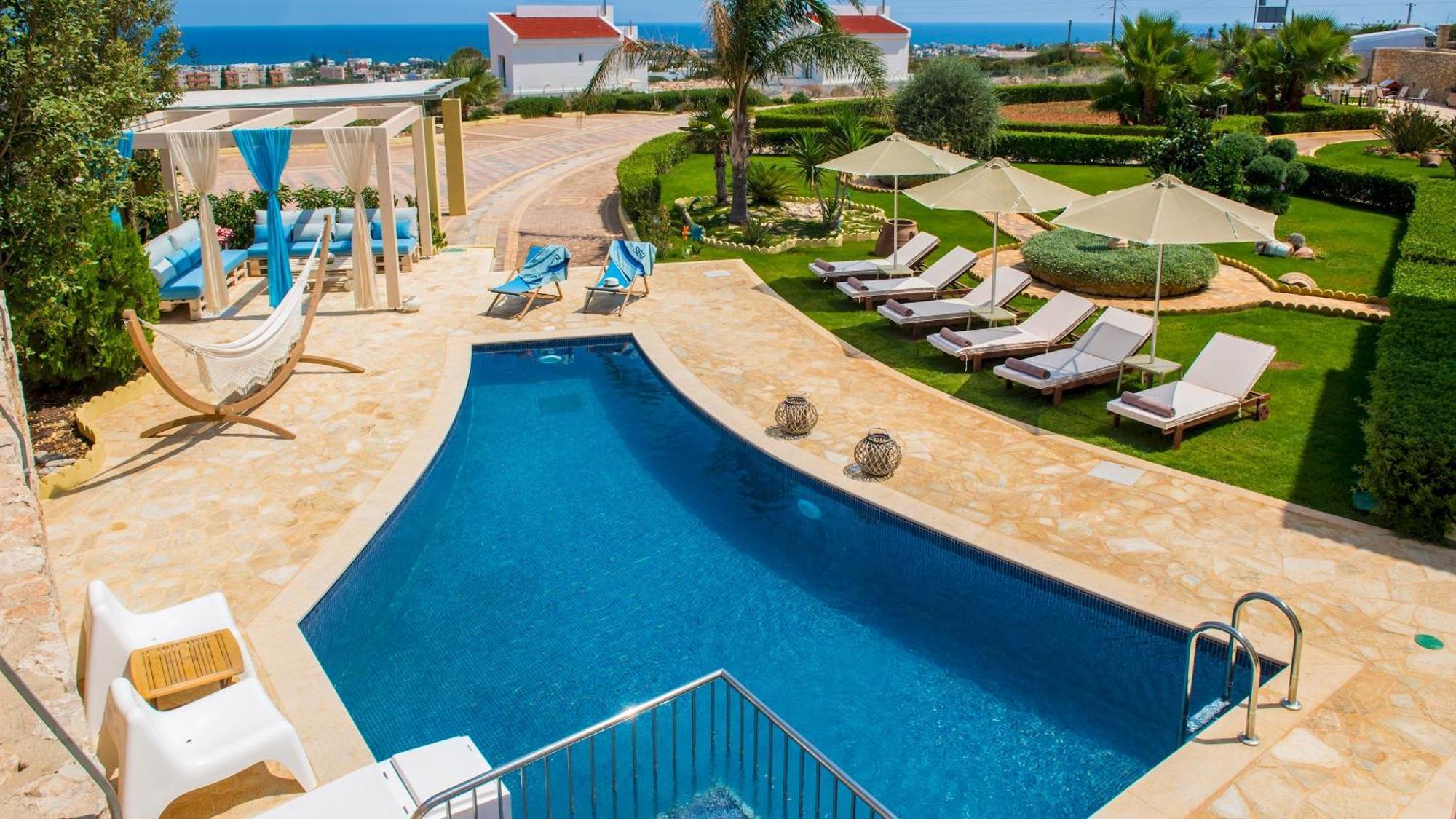 Sunshine Villa With Private Pool By Estia Hersonissos  Luaran gambar
